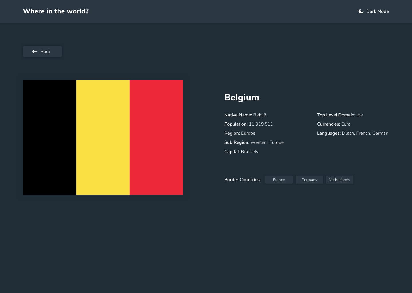 country api desktop-design-detail-dark